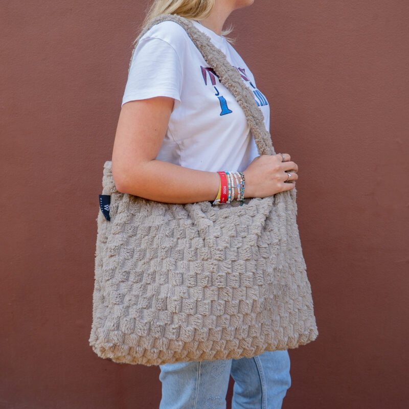 Wallabag Honeycomb Fur Brown