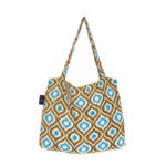 Wallabag Retro Wooly Green Blue