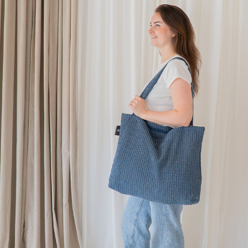 Wallabag Funky Denim Dark Blue