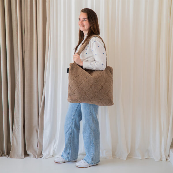 Wallabag Sharpa Teddy Light Brown