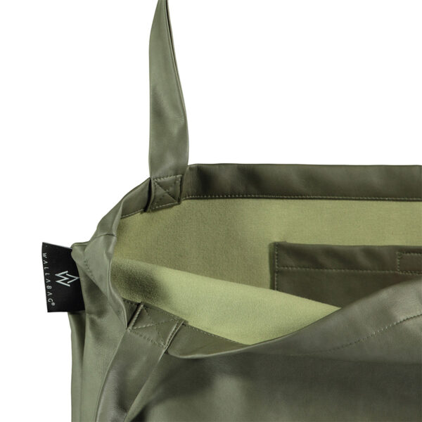 Wallabag Vintage Leather Green