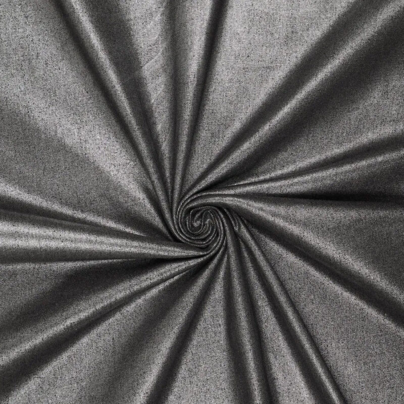 Wallabag Metallic Denim Silver Black