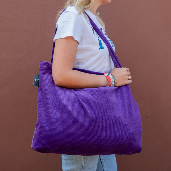 Wallabag Corduroy Purple
