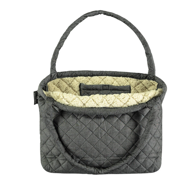 Wallabag Denim Stepped Black