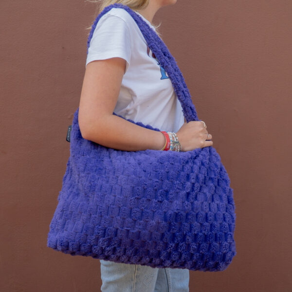 Wallabag Honeycomb Fur Purple
