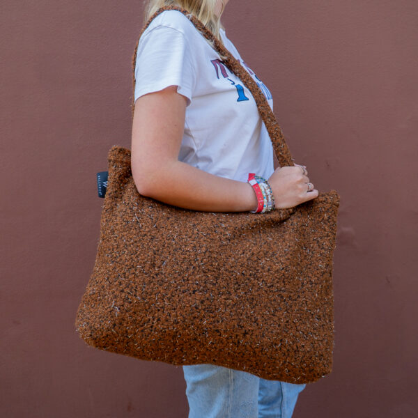 Wallabag Teddy Sparkle Brown