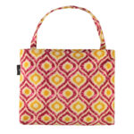 Wallabag Retro Wooly Pink Yellow