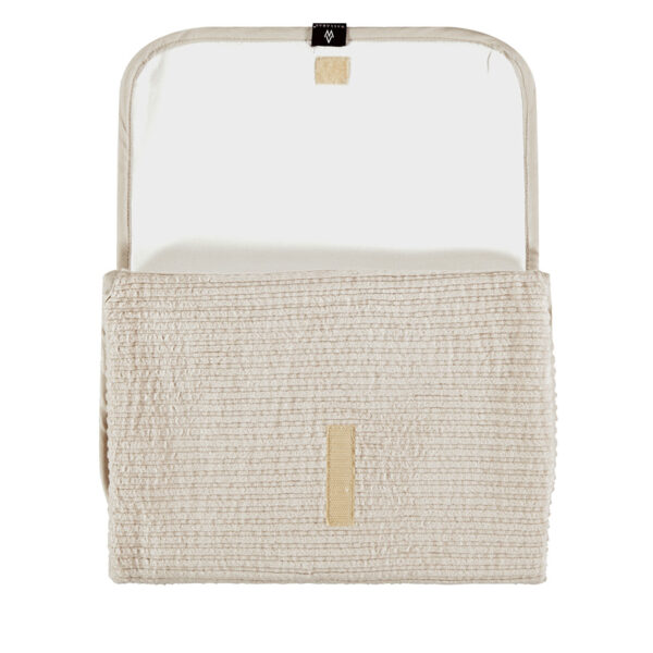 Wallabag Verschoonmatje Corduroy Naturel (2) Luiertas Set Corduroy Natural