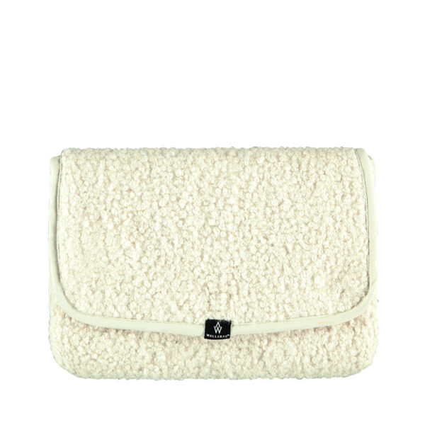 Wallabag Verschoonmatje Teddy Off White