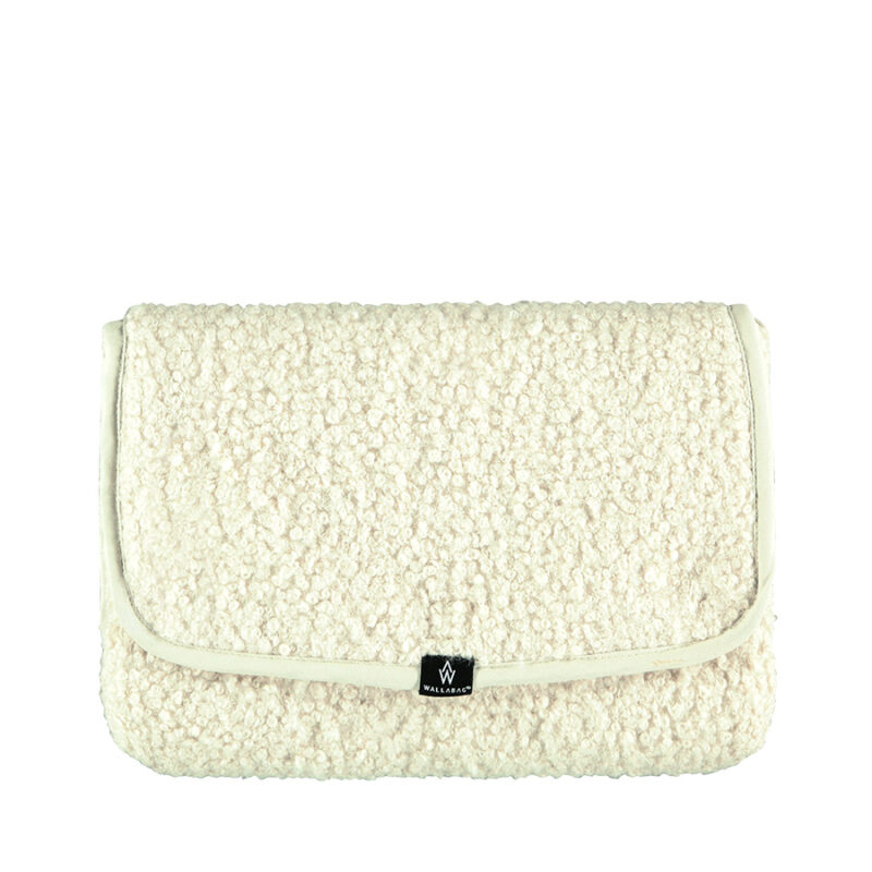 Wallabag Verschoonmatje Teddy Off White