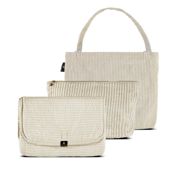 Luiertas Set Corduroy Natural Luiertas Set Corduroy Natural